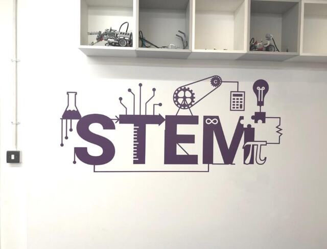 Stem Wall Sticker, Science Art, School Stickers, Decal, Decals - image 1