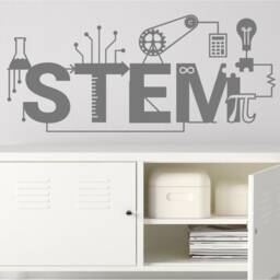 Stem Wall Sticker, Science Art, School Stickers, Decal, Decals - thumbnail 2