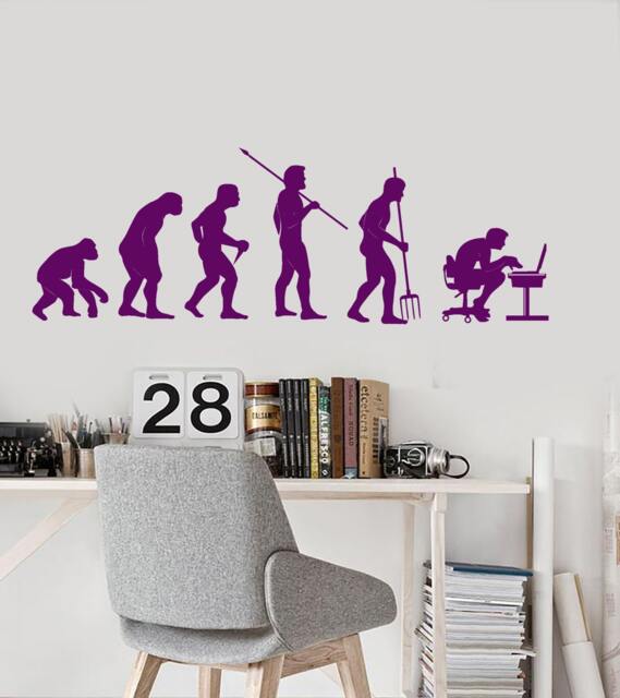Wall Vinyl Decal Gamer Gaming Winning A Computer Game Play Room Decor - #1012D - image 1