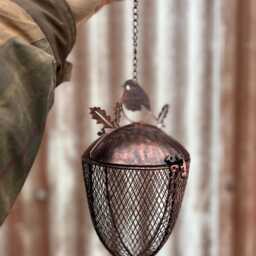 Acorn Bird Feeder/Robin Peanut For Birds/ Gift/ Acorn/ Mothers Day - thumbnail 3