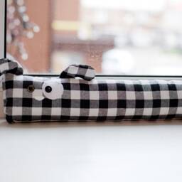 Dog Doorstop Door Stop Stopper Draught Excluder Custom Wedge Breeze Block Stuffed Animal Snake Noodle - thumbnail 3