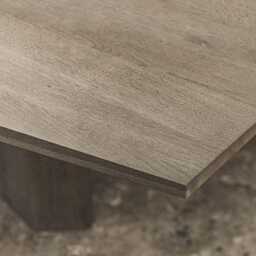 Hand-Crafted Oak Dining Table With Metal Legs, Rustic Industrial Furniture - thumbnail 2