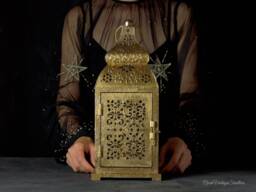 Gift Morocco Decor Large Lantern Centerpiece, Floor Lamp, Table Lantern, Bedside Oriental