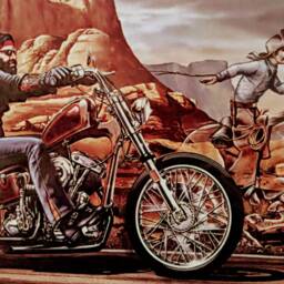 "Iron Horse Ceramic Wall Art Tile, 8"" By 12" - thumbnail 2
