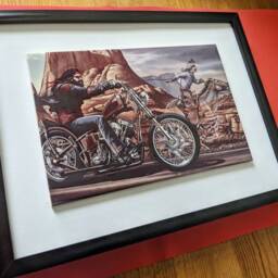 "Iron Horse Ceramic Wall Art Tile, 8"" By 12" - thumbnail 4