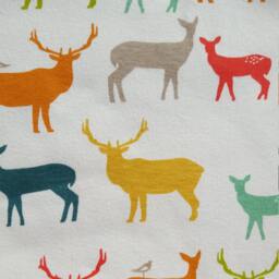 Elk Organic Baby Blanket & Newborn Hat Set. Boy Take Home Swaddle Shower Gift. Photo Prop - thumbnail 4