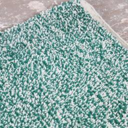 Handwoven Green Berber Wool Rug, Moroccan Tribal Decor - thumbnail 4