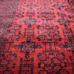 Afghan Rugs, Custom Size, Beautiful Handmade Oriental Rug, Turkmen Bukhara Area, Large Turkoman Rug, Tribal Rug - thumbnail 4