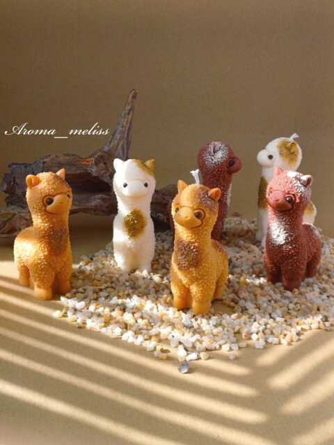 Alpaca Candle Handcrafted Soy & Beeswax Blend, Eco-Friendly Decor - image 1