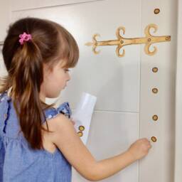 Castle Door Decal, Little Girl's Room, Themed Room Decals, Nursery Decor, Stickers, Home D??cor, Wall Decals - thumbnail 3