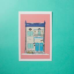 Custom House Art Print, Portrait, Mother's Day Gift, Father's First Home, House Warming Gift - thumbnail 4