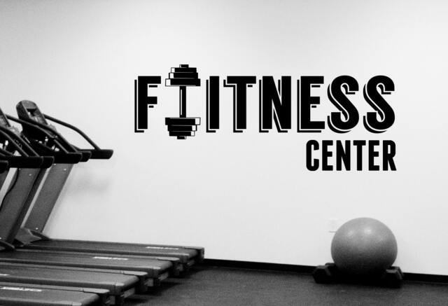 Fitness Center Wall Sticker Vinyl Window Decal Custom Sign Art Decorations Crossfit Sports Room Bodybuilding Gym Studio Club Decor Fgm24 - image 1