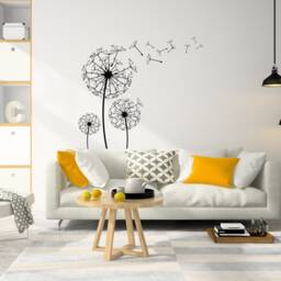 Dandelion Blossom Vinyl Wall Decal Floral Decoration For Home #29 - thumbnail 1
