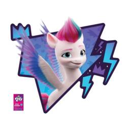 My Little Pony Wall Sticker - A New Generation Zipp Jumping Through Decal Kids Art - thumbnail 3