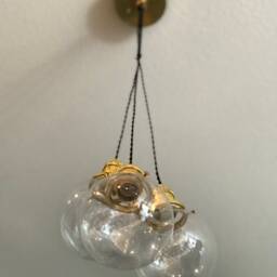 Lagom 3 Light 6 Inch Globe Cluster Pendant Kitchen Hanging Multi - thumbnail 3
