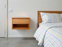 Custom Size Bedside Table Wall-Mounted Nightstand - thumbnail 1