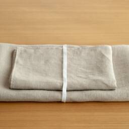 Linen Bath Towel Set Of 2, Softened Organic - thumbnail 2