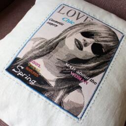 Retro Cushion Throw Pillow Cover 18x18 Inch Home Deocr - thumbnail 2