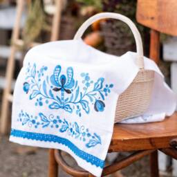Rushnyk, Ukrainian Embroidered Towel, Wedding Wedding Embroidered Runner, Decor, Gift - thumbnail 1