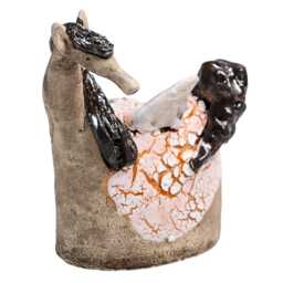 Handmade Ceramic Pegasus Horse Figurine - Various Colours - thumbnail 4