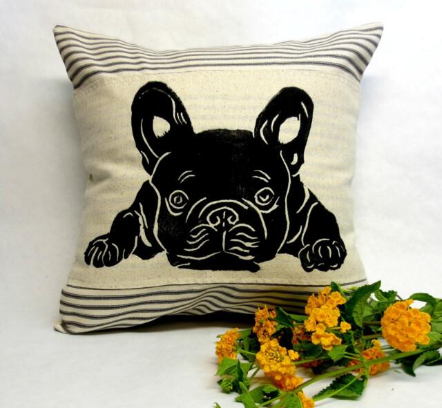 French Bulldog Pillow, Frenchie Dog Lover G Idea/S Day Gift - image 1