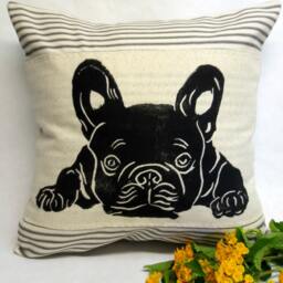French Bulldog Pillow, Frenchie Dog Lover G Idea/S Day Gift - thumbnail 3