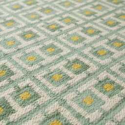Handmade Swedish Kilim Rug Custom Scandinavian Wool Rug, Boho Minimalist Decor Bedroom Carpet - thumbnail 2