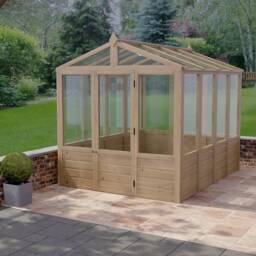 Plans For Wooden Garden Greenhouse 2.2Mx2.9M Digital Woodwork Download Only UK Metric With Cut Lists - thumbnail 3