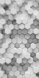 3D Gray White Honeycombs Brick Wall Stairway Decoration Adhesive Stair Riser Panels Stairs Risers Sticker Mural Photo Decal Wallpaper - thumbnail 2