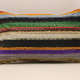 Throw Pillow, Sofa 12x20 in 30x50 cm, Vintage Kilim Pillow, Home Cushion Cover Boho Pillow Throw Koef-717 - thumbnail 2