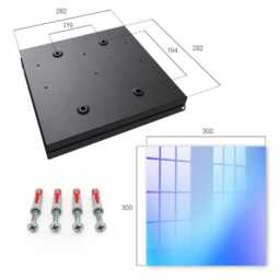 Calm Gradient Wall Mounted Key Cabinet, Blue Industrial Box, Abstract Abstraction, For Lovers Of Modern Interiors - thumbnail 4