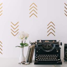 Arrow Wall Decals - Geometric Decals, Nursery Unique Vinyl Modern - thumbnail 3