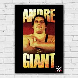 Wwe Print - Andre The Giant Graphic Poster Wrestling Wall Art - thumbnail 2
