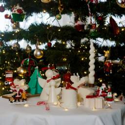 Christmas Angel Soy Wax Candle Set Hand-Poured Holiday Decor - thumbnail 4