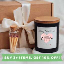 New Home Candle Candles Gift Gifts Card Cards Print Prints Keyrings - thumbnail 1