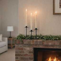 Hand Forged Iron Candlesticks Set Of 3, Blacksmith Taper Holders, Rustic Farmhouse Decor - thumbnail 1