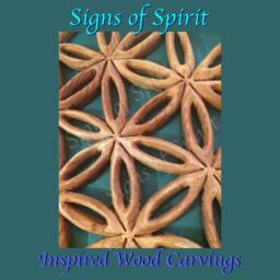 Flower Of Life Wood Carving Sacred Geometry Wall Art, Meditation Decor - thumbnail 2
