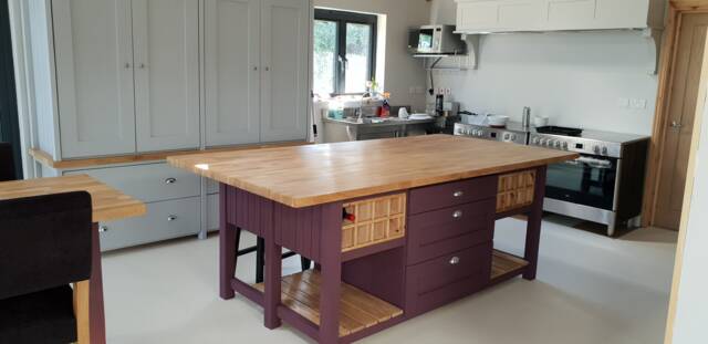 Bespoke Farmhouse Kitchen Island - The Oban - image 1