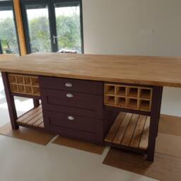 Bespoke Farmhouse Kitchen Island - The Oban - thumbnail 3