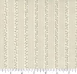 Driftwood Beige Mini Crib Sheet, Floral Nursery Bedding - thumbnail 2