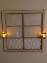 Custom Designed Refurbished Windows For Wall Decor, Jewelry Hanger, Picture Hangers & All Vinyl Needs. Leave Note To Customize - thumbnail 1