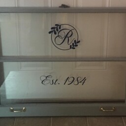 Custom Designed Refurbished Windows For Wall Decor, Jewelry Hanger, Picture Hangers & All Vinyl Needs. Leave Note To Customize - thumbnail 3