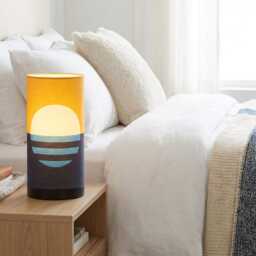 Milwaukee Flag Drum Lamp, Wisconsin Gift - thumbnail 4