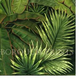 Jungle Palm Trees Print. Plants. Deep Green Home D??cor. Original Watercolour Giclee Art Decor Wall Art - thumbnail 3