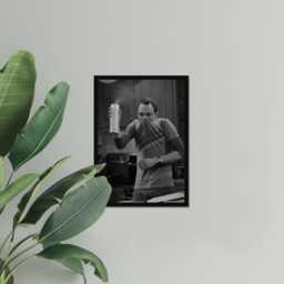 Vintage Funny Sheldon Print, Big Bang Theory Poster, Fine Art Photography Wall Art, Museum Quality Classic Black & White Poster - thumbnail 3