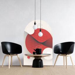 Japanese Arch Wall Decal , Removable Peel & Stick Decor - Thevinylcreations - thumbnail 3