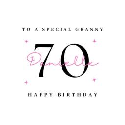 Granny 70Th Birthday Candle Gift Set Candles Gifts 70 Th - thumbnail 4
