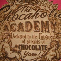 Sale The Chocoholics Academy Pink Woven Tapestry Cushion Cover Sham - thumbnail 2