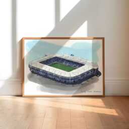 King Power Stadium Art Print, Leicester Football Club Gift - thumbnail 1