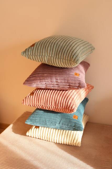 Kids' Decorative Pillow Corduroy-Nursery Room Cushions - Ideal Baby Shower Gift Unisex Decor, Cushion Corduroy - image 1